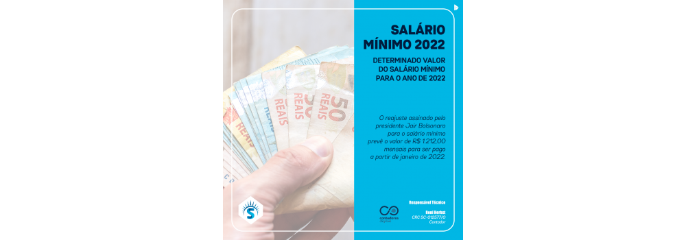 Divulgado valor de novo salário mínimo de R$ 1.212,00